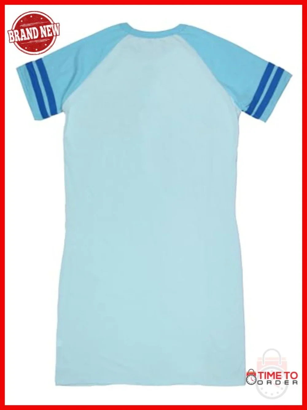 V-Nightgown Raglan Sleeve Nightshirt Cinnamoroll Sleepwear